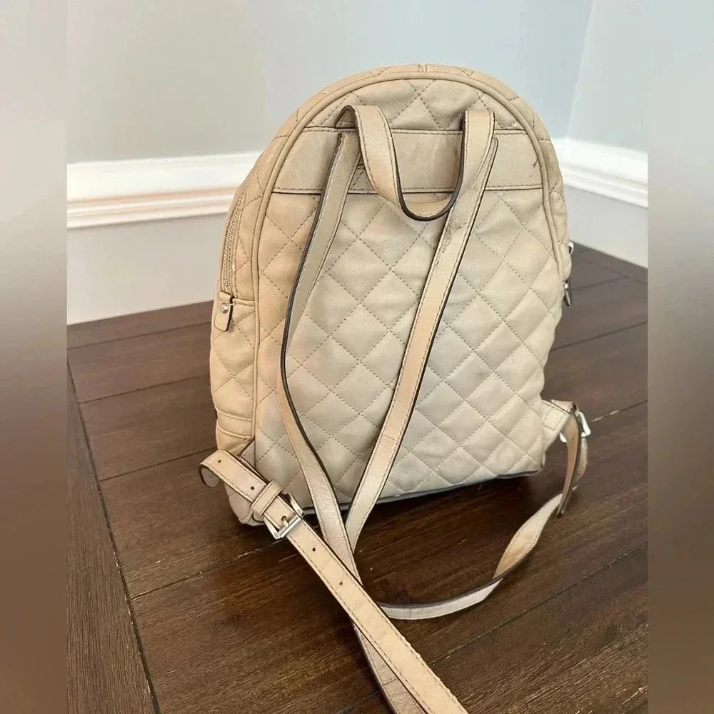 Michael Kors quilted backpack